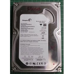 USED, Hard Disk, Seagate, Barracuda 7200.10, ST3250310AS, P/N:9EU132-310, Firmware: 4.AAA, Desktop, SATA , 250GB