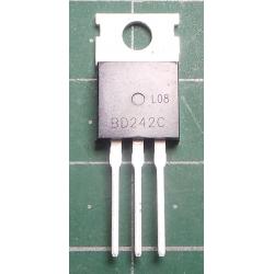 BD242C(TIP32C), PNP Transistor, 100V, 3A, 40W, TO220, (2SB834)