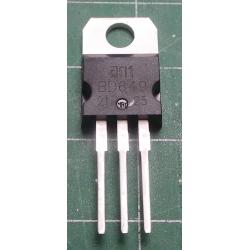 BD649, NPN Transistor, Darlington, 100V, 8A, 65W, TO220