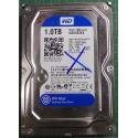 USED, Hard Disk, WD10EZEX, WD Blue, WD10EZEX-00ZF5A0, Desktop, SATA, 1TB