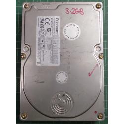 Used, Hard disk, Quantum Fireball, 3.2AT EX32A012 Rev 01-B A0A04, Deskop, IDE, 3.2GB