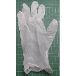 Vinylové rukavice nepudrované bílé univerzální II.jakost - 20ks
