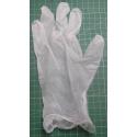 Vinyl gloves, powder-free, white, universal, 20 pcs
