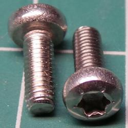 Screw, M3x8, Pan Head, Pozi, Stainless Steel