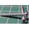 Screw, M3x25, Cheese Head, Torx