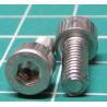 Screw, M4x10, Cheese Head, Hex, Stainless Steel