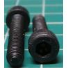 Screw, M4x22, Cheese Head, Hex, Black Finish