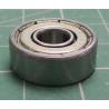 Kuličkové ložisko 606ZZ 6x17mm na hřídel 6mm