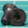 Screw, M4x8, Countersunk Head, Hex, Black Finish