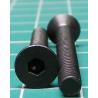 Screw, M4x35, Countersunk Head, Hex, Black Finish