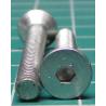 Screw, M4x30, Countersunk Head, Hex