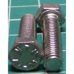 Screw, M5x22, Cheese Head, Stainless Steel