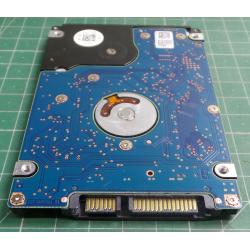 Complete Disk, CHIP: 0J21933-DA4731A-MaF217-1125, HTS545050A7E380, Z5K500-500, P/N: H2T500854S7, 500GB, 2.5", SATA