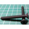 Screw, M5x50, Countersunk Head, Hex, Black Finish
