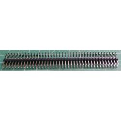 72 Pin (2x36), DIL header, male, pitch 2.54mm, rightr angled