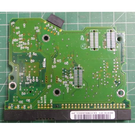 PCB: 2060-001102-003 Rev A, WD Caviar, WD800JB-00CRA1, 80GB, 3.5", IDE