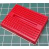 Breadboard, 47x35mm, 170 Hole, Red