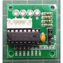 Driver, controller for stepper motor module, with ULN2003