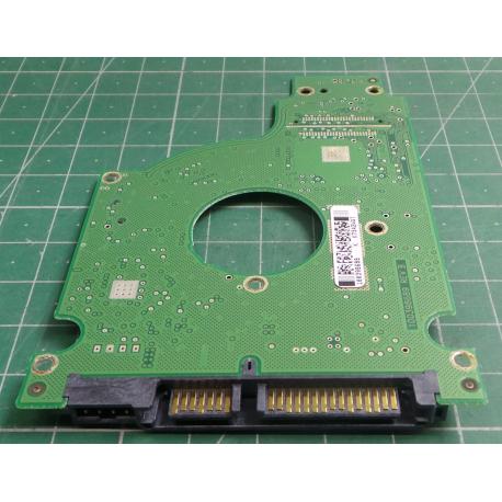 PCB: 100398689 Rev B, Momentus 5400.3, ST980811AS, P/N: 9S1132-196, Firmware: 3.ALB, 80GB, 2.5", SATA