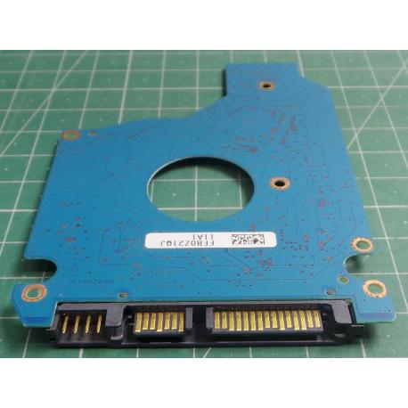 PCB: G002641A, MK5065GSX, HDD2H82 B UL02 S, TOSHIBA, 500GB, 2.5", SATA