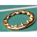 Toothed Washer, M5, 7mm Diameter, Gold Plated