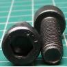Screw, M6x20, Cheese Head, Hex, Black Finish