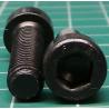 Screw, M6x25,Cheese Head, Hex, Black Finish