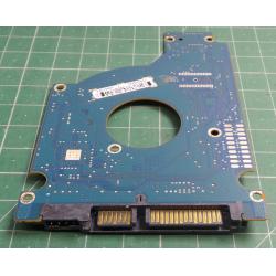 PCB: 100535597 Rev D, Momentus 5400.6, ST9500325AS, P/N: 9HH134-140, Firmware: 0004SDM2, 500GB, 2.5", SATA