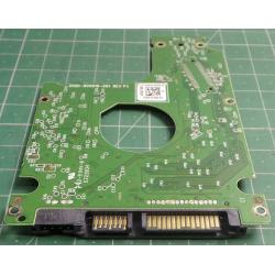 PCB: 2060-800018-001 Rev P1, WD5000LPLX-75ZNTT0, 500GB, 2.5", SATA