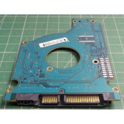 PCB: 100656265 Rev B, Momentus 5400.6, ST9500325AS, P/N: 9HH134-071, Firmware: 0011LVM1, 500GB, 2.5", SATA