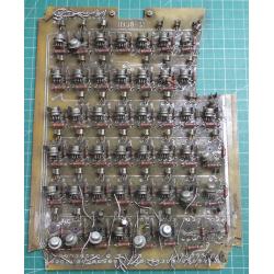 PCB For Component reclaim, Looks like 44 Germanium Transistors, and 40 Silicon or Germanium Transistors?