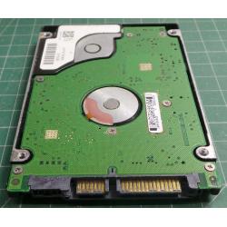 Complete Disk, PCB: 100430580 Rev C, Momentus 7200.2, ST980813AS, P/N: 9S5132-030, Firmware: 3.ADB, 80GB, 2.5", SATA