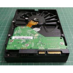 Complete Disk, PCB: 2060-701444-003 Rev A, WD1600AAJS-07PSA0, 160GB, 3.5", SATA