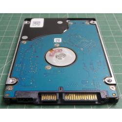Complete Disk, PCB: 100729420 Rev B, Momentus Thin, ST500LT012, P/N:1DG142-540, Firmware: 0001SDM1, 500GB, 2.5", SATA