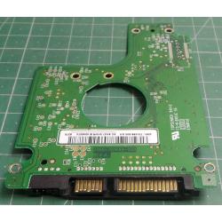 PCB: 2060-701499-000 Rev A, WD Scorpio, WD3200BEVT-22ZCT0, 320GB, 2.5", SATA