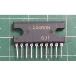 LA4460N, Audio Amplifier, 12W, Ucc12V, SIP-10