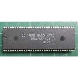 M50746, 8-bit microcontroler, DIP-64