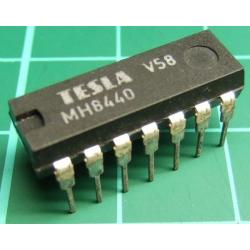 MH8440 (Hi spec 7440), TESLA, dual 4-input NAND buffer