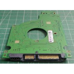 PCB: 100484444 Rev A, Momentus 5400.4, ST9160827AS, P/N: 9DG133-188, Firmware: 3.AAA, 160GB, 2.5", SATA