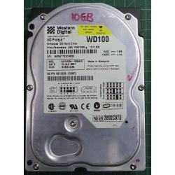 USED, Hard Disk, WD100, WD Protége, WD100EB-00BHF0, Desktop, IDE, 10GB