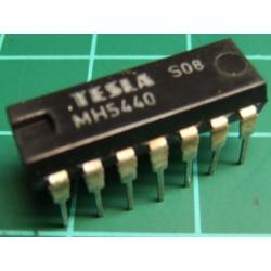 MH5440 (Mil spec 7440), TESLA, dual 4-input NAND buffer