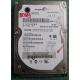USED, Hard disk, Seagate, Momentus 5400.3 , ST980811AS, P/N: 9S1132-022, Firmware: 3.BHE, Laptop, SATA, 80GB