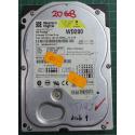 USED, Hard Disk, WD200, WD Protege, WD200EB-00BHF0, Desktop, IDE, 20GB