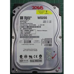 USED, Hard Disk, WD200, WD Protege, WD200EB-00CPF0, Desktop, IDE, 20GB