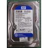 USED, Hard Disk, WD2500AAKX, WD Blue, WD2500AAKX-60U6AA0, Desktop, SATA , 250GB