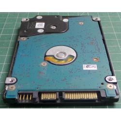 Complete Disk, PCB: G003235C, MQ01ABD100, P/N: 5H20L34559, TOSHIBA, 1TB, 2.5", SATA