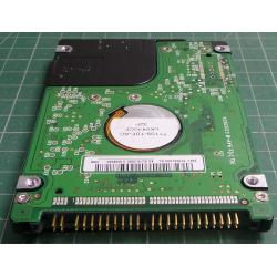 Complete Disk, PCB: 2060-701532-000 Rev A, WD1600BEVE-00A0HT0, 160GB, 2.5", IDE