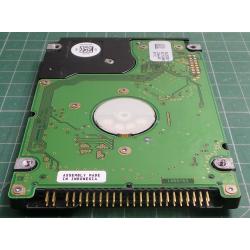 Complete Disk, CHIP: 0A25357-DA1048B-I0a449-81YC, HTS424040M9AT00, P/N: 13G1132, 40GB, 2.5", IDE