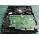 Complete Disk, PCB: 100535704 Rev D, Barracuda, ST500DM002, P/N: 1BD142-502, Firmware: KC48, 500GB, 3.5", SATA