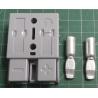 50A, 600V, Genderless High Current Connector, Grey, JQ50A-600V